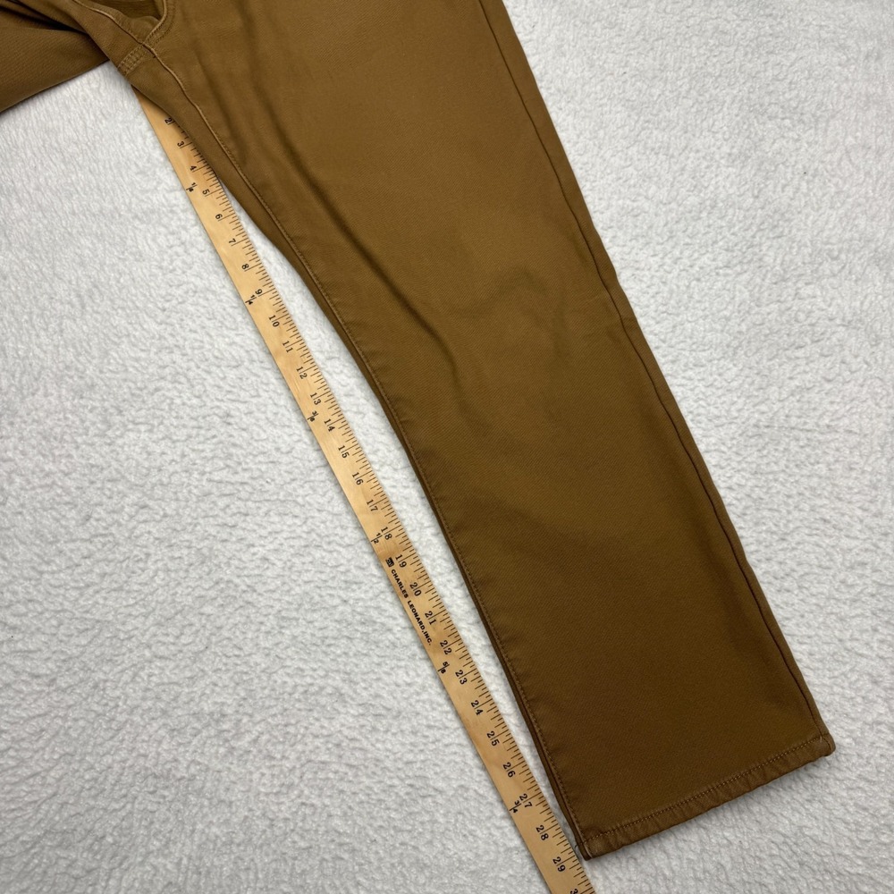 Weatherproof Vintage Fleece Lined Pant Fleece Lining Stretch Canvas Men's 34x32 - Picture 8 of 15